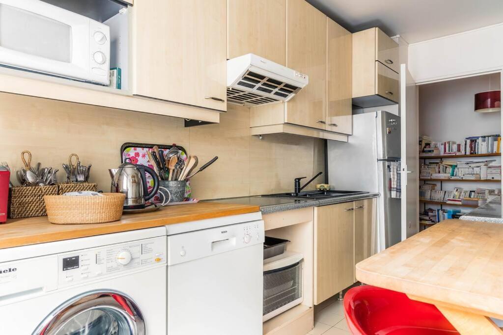 パリCharmant 3P. Calme, Spacieux Et Lumineux. 90 M2アパートメント エクステリア 写真