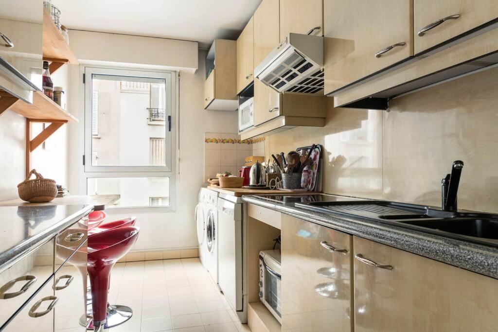 パリCharmant 3P. Calme, Spacieux Et Lumineux. 90 M2アパートメント エクステリア 写真